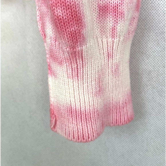 Michael Stars Tie Dye Cotton cardigan sweater 70’s Preppy Festival Acadamia EUC - Picture 3 of 7